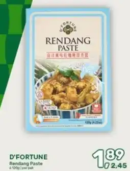 Amazing Oriëntal D'fortune Rendang Paste aanbieding