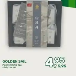 Amazing Oriëntal Golden sail Peony White Tea aanbieding