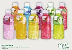 Amazing Oriëntal Coco queen Fruit Juice with Nata de Coco aanbieding