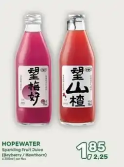 Amazing Oriëntal Hopewater Sparkling Fruit Juice aanbieding