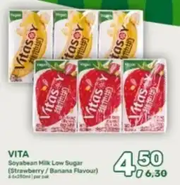 Amazing Oriëntal Vita Soyabean Milk Low Sugar aanbieding