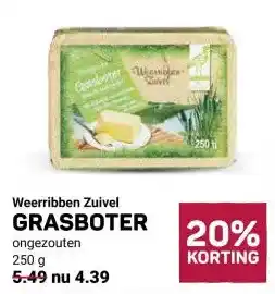 Ekoplaza Weerribben Zuivel GRASBOTER aanbieding