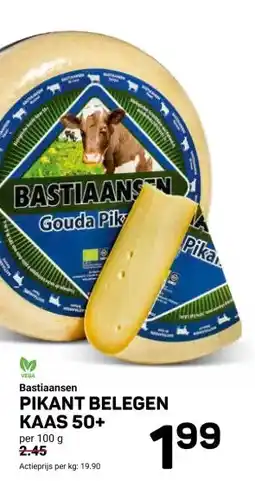 Ekoplaza Bastiaansen PIKANT BELEGEN KAAS 50+ aanbieding