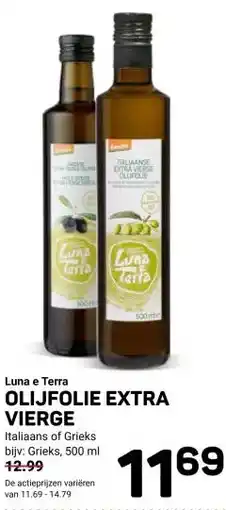 Ekoplaza Luna e Terra OLIJFOLIE EXTRA VIERGE aanbieding