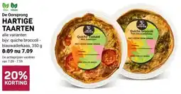 Ekoplaza De Oorsprong HARTIGE TAARTEN aanbieding