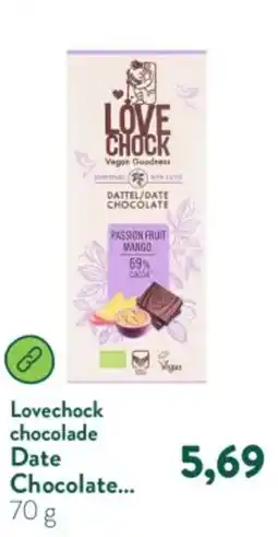 Holland & Barrett Lovechock chocolade Dattel/Date Chocolate aanbieding