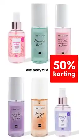 HEMA Alle bodymist aanbieding