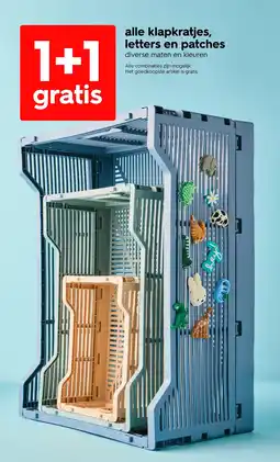 HEMA Alle klapkratjes, letters en patches aanbieding