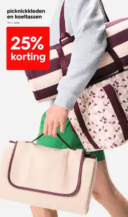 HEMA Picknickkleden en koeltassen aanbieding