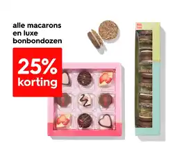 HEMA Alle macarons en luxe bonbondozen aanbieding