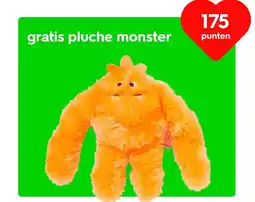 HEMA Gratis pluche monster aanbieding