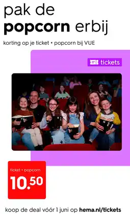 HEMA Pak de popcorn erbij aanbieding