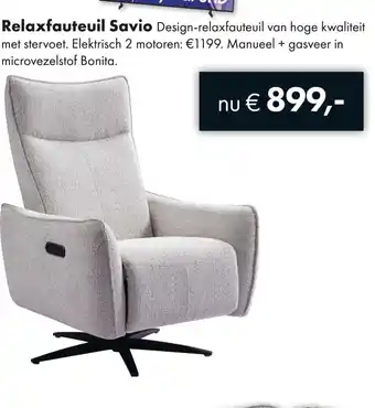 Relaxfauteuil Savio