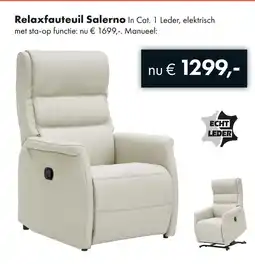 Woonsquare Relaxfauteuil Salerno aanbieding
