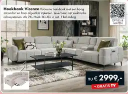 Woonsquare Hoekbank Vicenza aanbieding