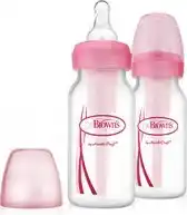 Bol.com Dr. Brown's - Standaardfles 120 ml roze duopack Options Bottle aanbieding
