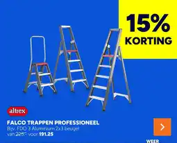 BOUWMAAT Falco trappen professioneel aanbieding
