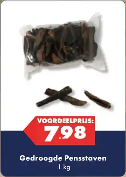 Huisdier Voordeelshop Gedroogde Pensstaven aanbieding