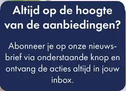 Huisdier Voordeelshop Altijd op de hoogte van de aanbiedingen aanbieding