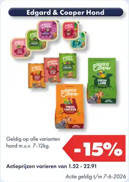Huisdier Voordeelshop Edgard & Cooper Hond aanbieding