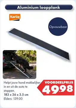 Huisdier Voordeelshop Aluminium loopplank aanbieding