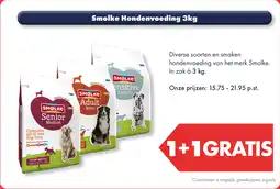Huisdier Voordeelshop Smolke Hondenvoeding 3kg aanbieding