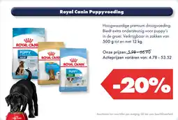 Huisdier Voordeelshop Royal Canin Puppyvoeding aanbieding