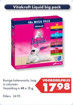 Huisdier Voordeelshop Vitakraft Liquid big pack aanbieding