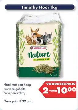 Huisdier Voordeelshop Timothy Hooi 1kg aanbieding