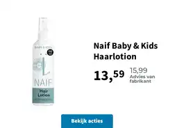 Plein.nl Naif Baby & Kids Haarlotion aanbieding