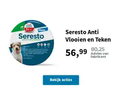 Plein.nl Seresto Anti Vlooien en Teken aanbieding
