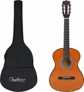 Bol.com vidaXL - 8-delige - Gitaarset - klassiek - beginner - 3/4 - 36 aanbieding