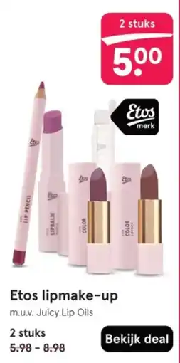 Etos Etos lipmake-up aanbieding
