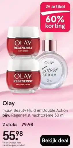 Etos Olay aanbieding