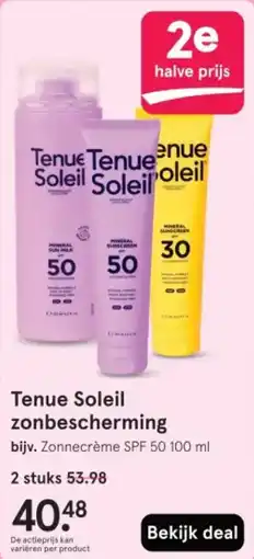 Etos Tenue Soleil zonbescherming aanbieding