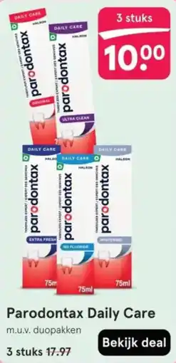 Etos Parodontax Daily Care aanbieding