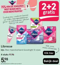 Etos Libresse aanbieding