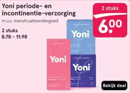 Etos Yoni periode en incontinentieverzorging aanbieding