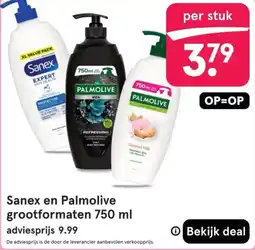 Etos Sanex en Palmolive grootformaten aanbieding