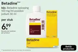 Etos Betadine aanbieding