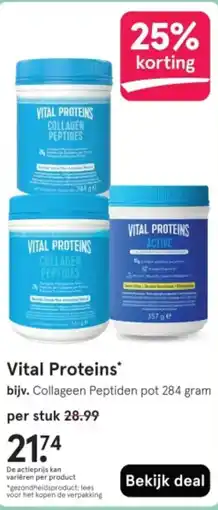 Etos Vital Proteins aanbieding