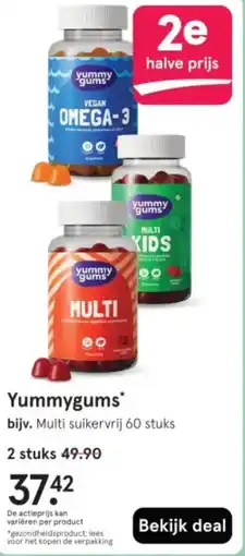 Etos Yummygums aanbieding