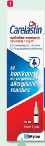 Etos Carelastin Azelastine neusspray aanbieding
