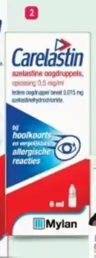 Etos Carelastin Azelastine oogdruppels aanbieding