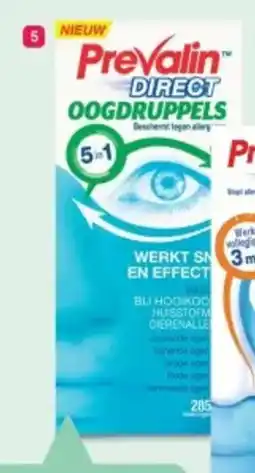Etos Prevalin Direct oogdruppels bij hooikoorts aanbieding