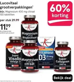 Etos Lucovitaal grootverpakkingen aanbieding