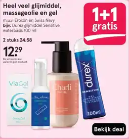 Etos Heel veel glijmiddel, massageolie en gel aanbieding