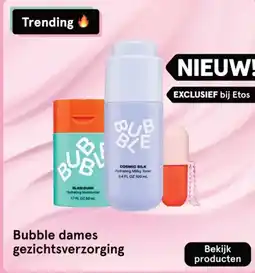 Etos Bubble dames gezichtsverzorging aanbieding