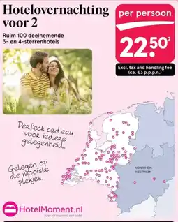 Etos Hotelovernachting voor 2 aanbieding