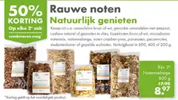 Gezond & Wel Rauwe noten Natuurlijk genieten aanbieding